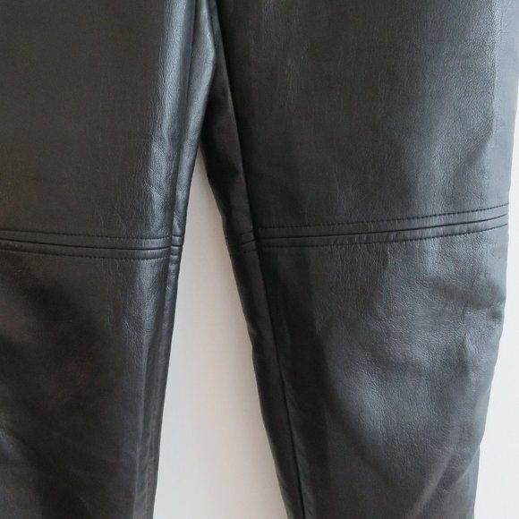 Aritzia Black High-Waisted Tie Pants - Picture 9 of 16